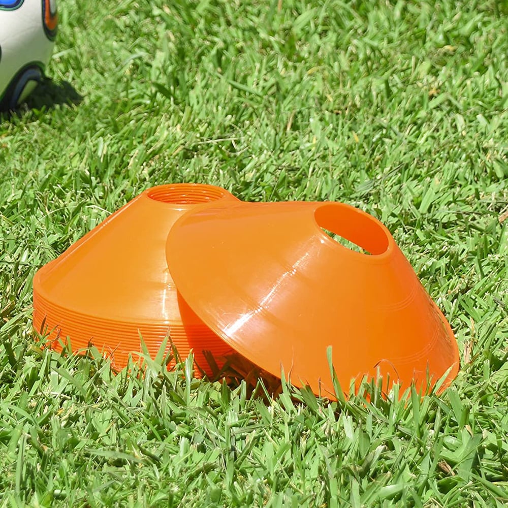 Cono de entrenamiento en uso