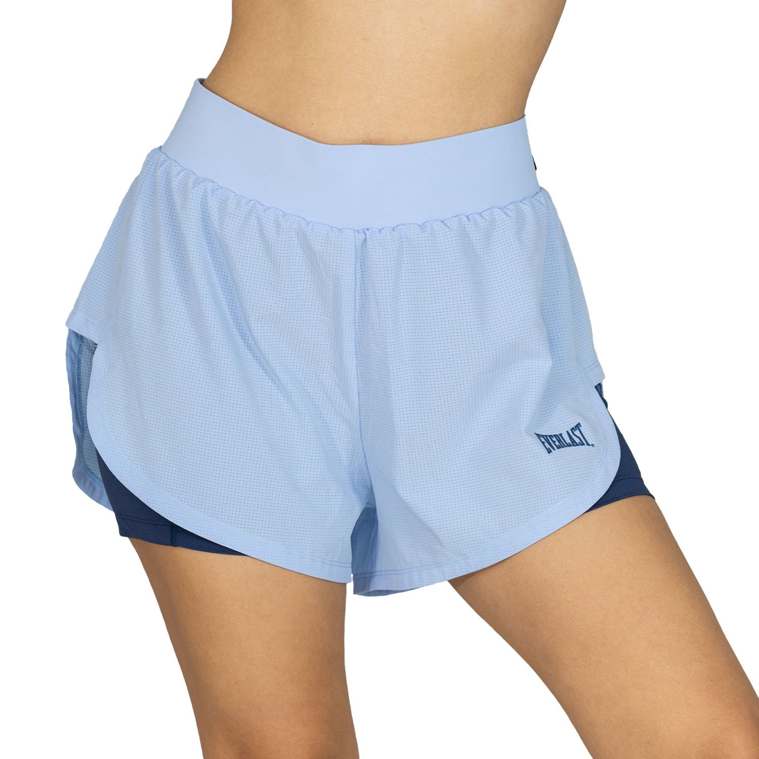 short 2en1 everlast spin, poliéster transpirable