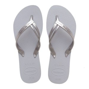sandalias havaianas elegance fc, calzado casual de caucho