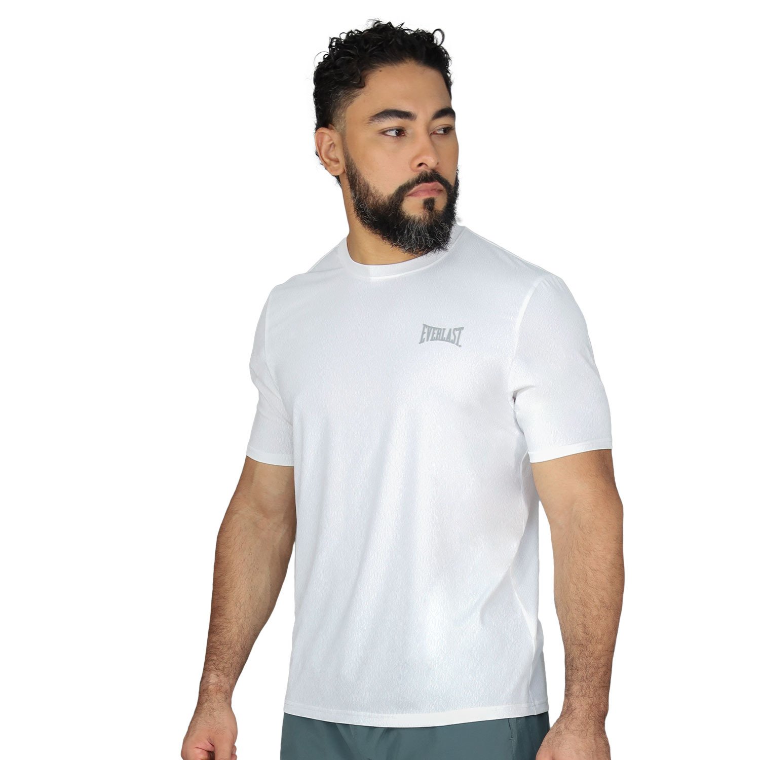 detalle de la tela transpirable del tshirt everlast square II
