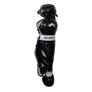 espinillera para adulto runic beisbol, material de polyester y PVC