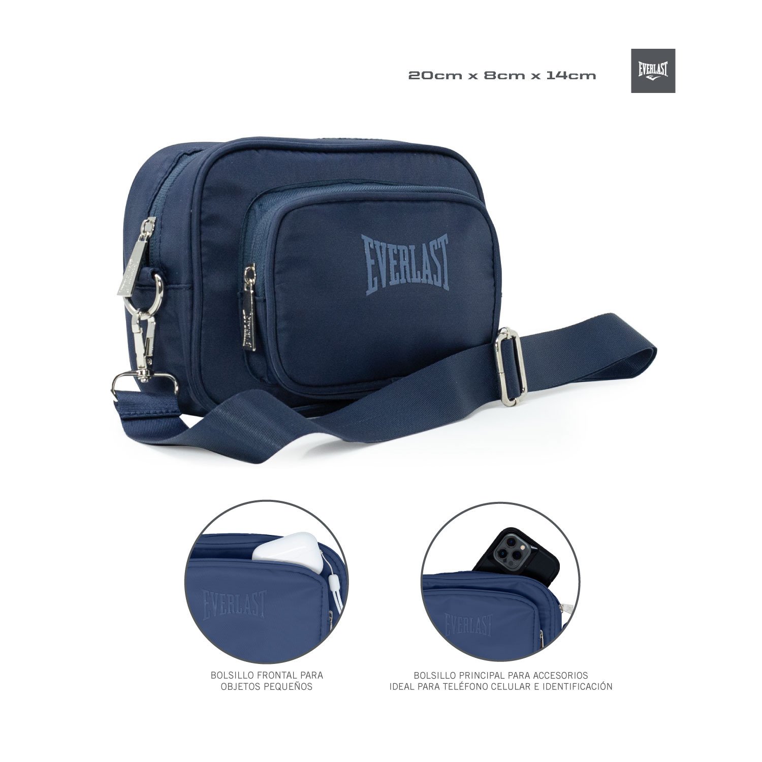 Bolso Everlast Deportivo Everyday 20cm