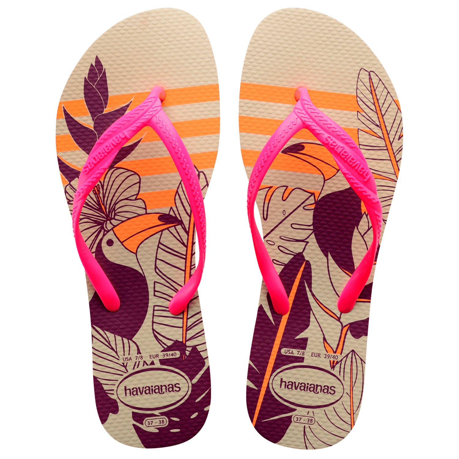 sandalias havaianas fantasia style, sandalias de caucho