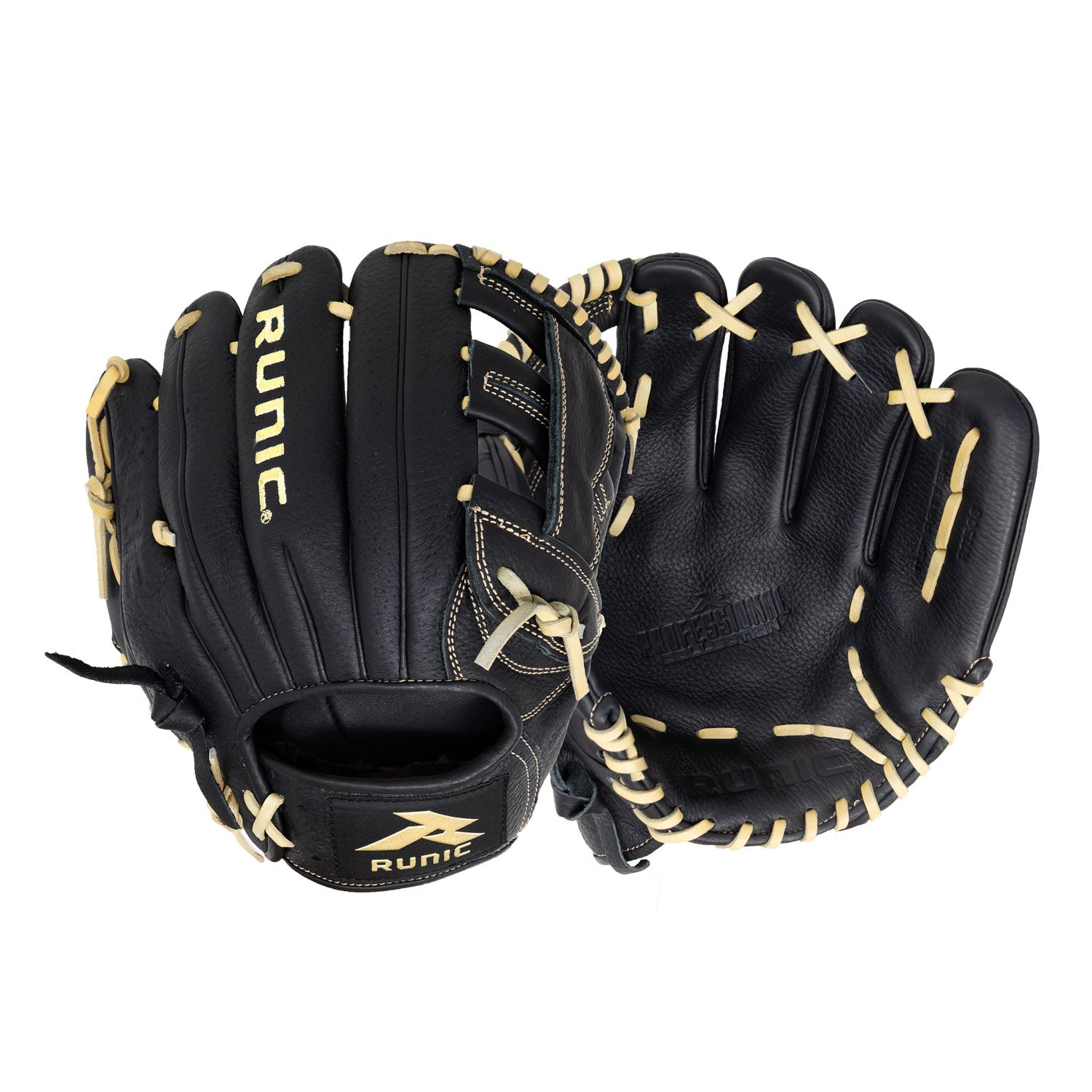 Guante de beisbol 11.5 pulgadas runic, guante de beisbol de alta calidad