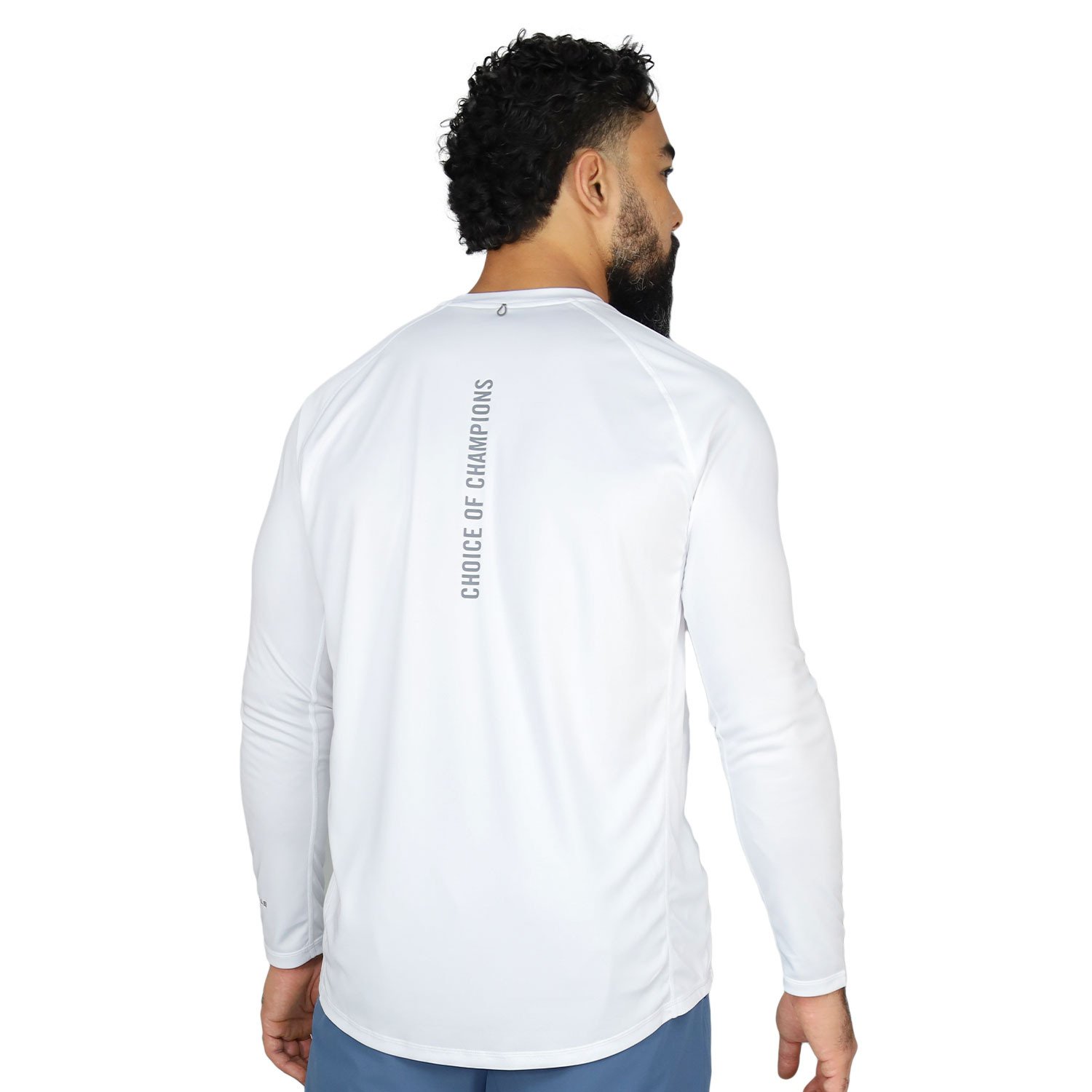 vista trasera del rashguard everlast dressel iv negro