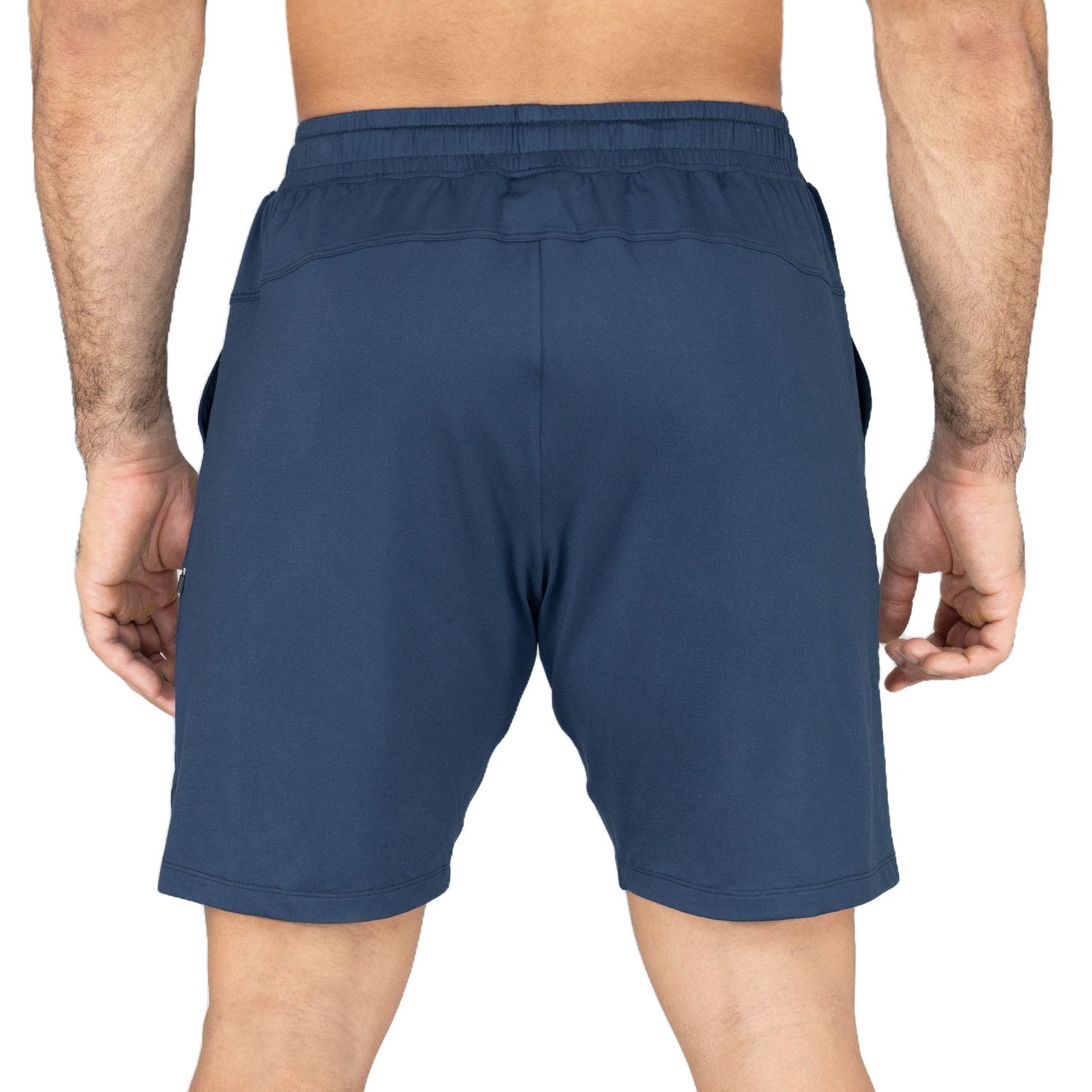 vista trasera del short comodo everlast e-day