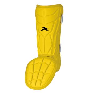 espinillera de bateador runic amarilla, protección para bateadores