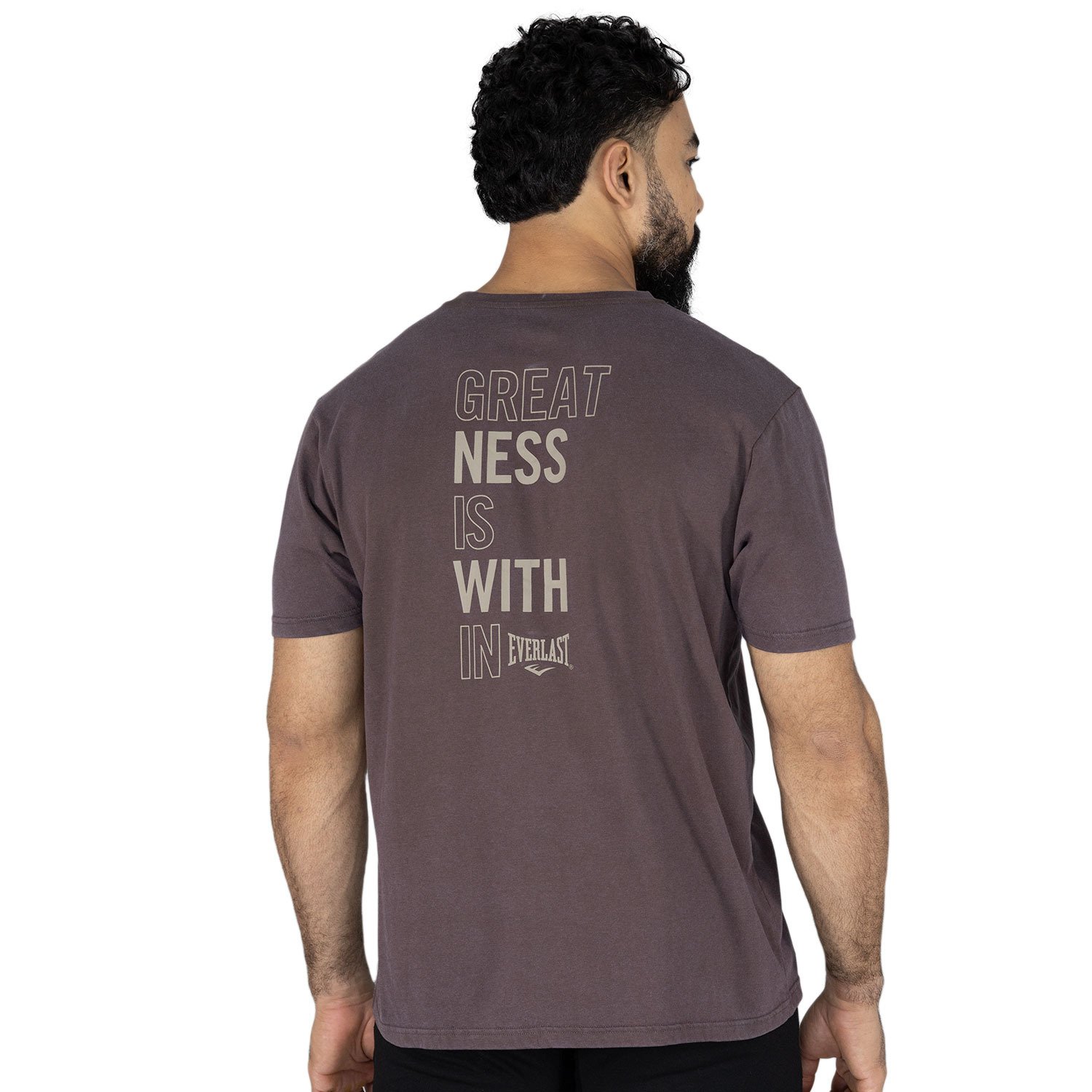 t-shirt everlast greatness, vista posterior
