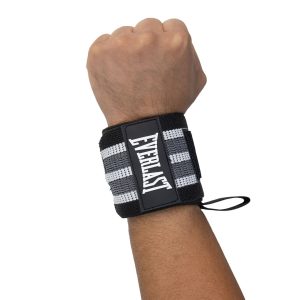 Muñequera Everlast elástica para levantar pesas