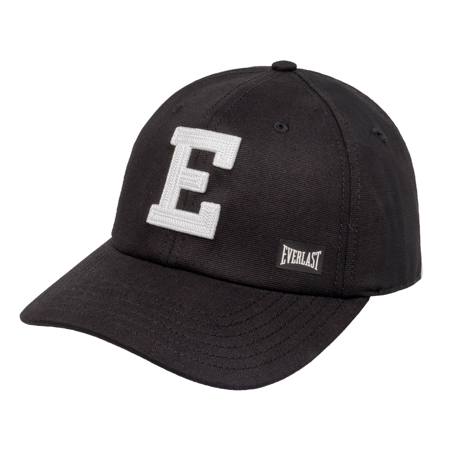 Gorra Everlast Bobcat negra con logo bordado