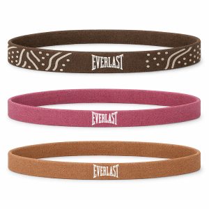 Set de 3 cintas cabello Everlast para entrenamiento