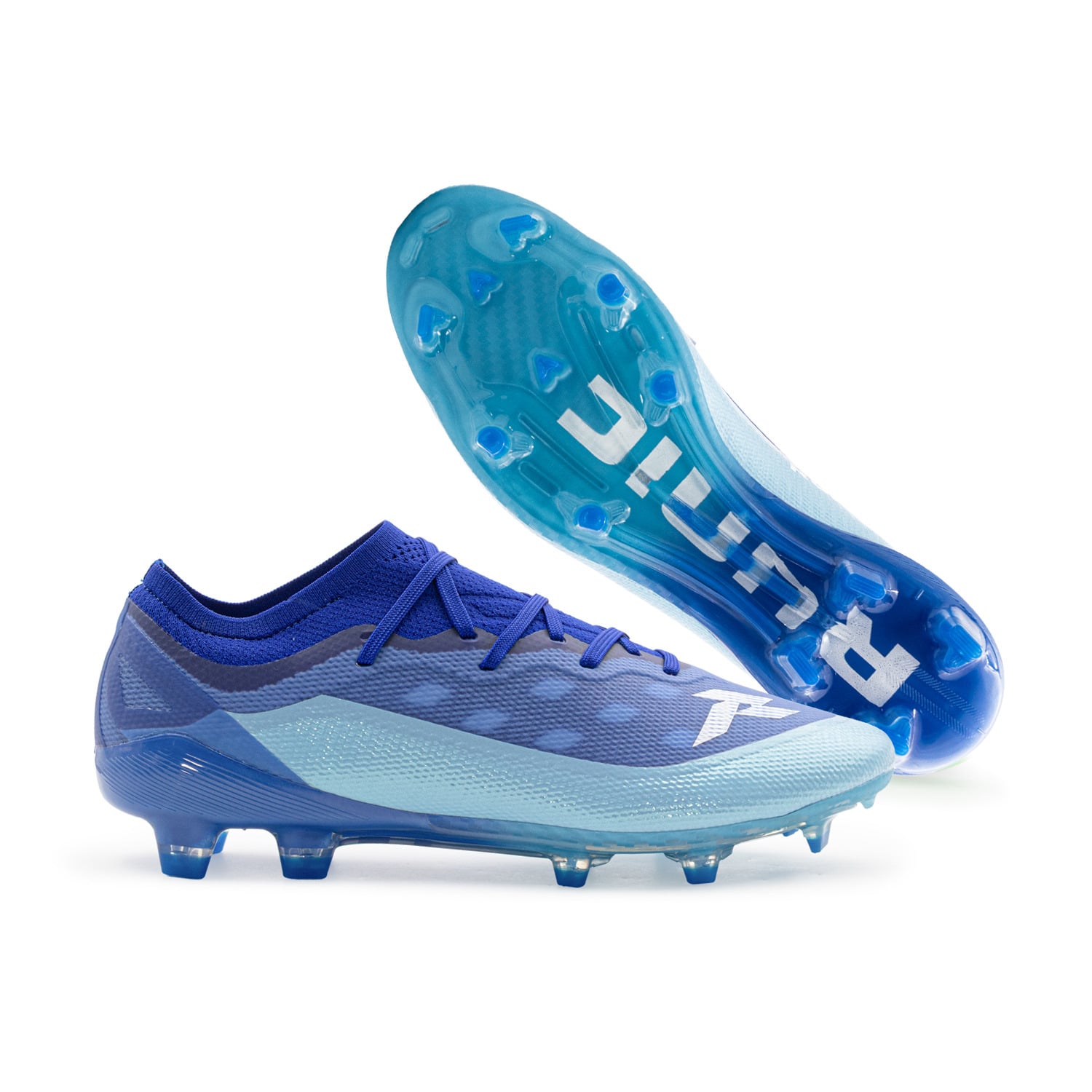 Tacos de Futbol Invictus Azul Runic - Imagen 2