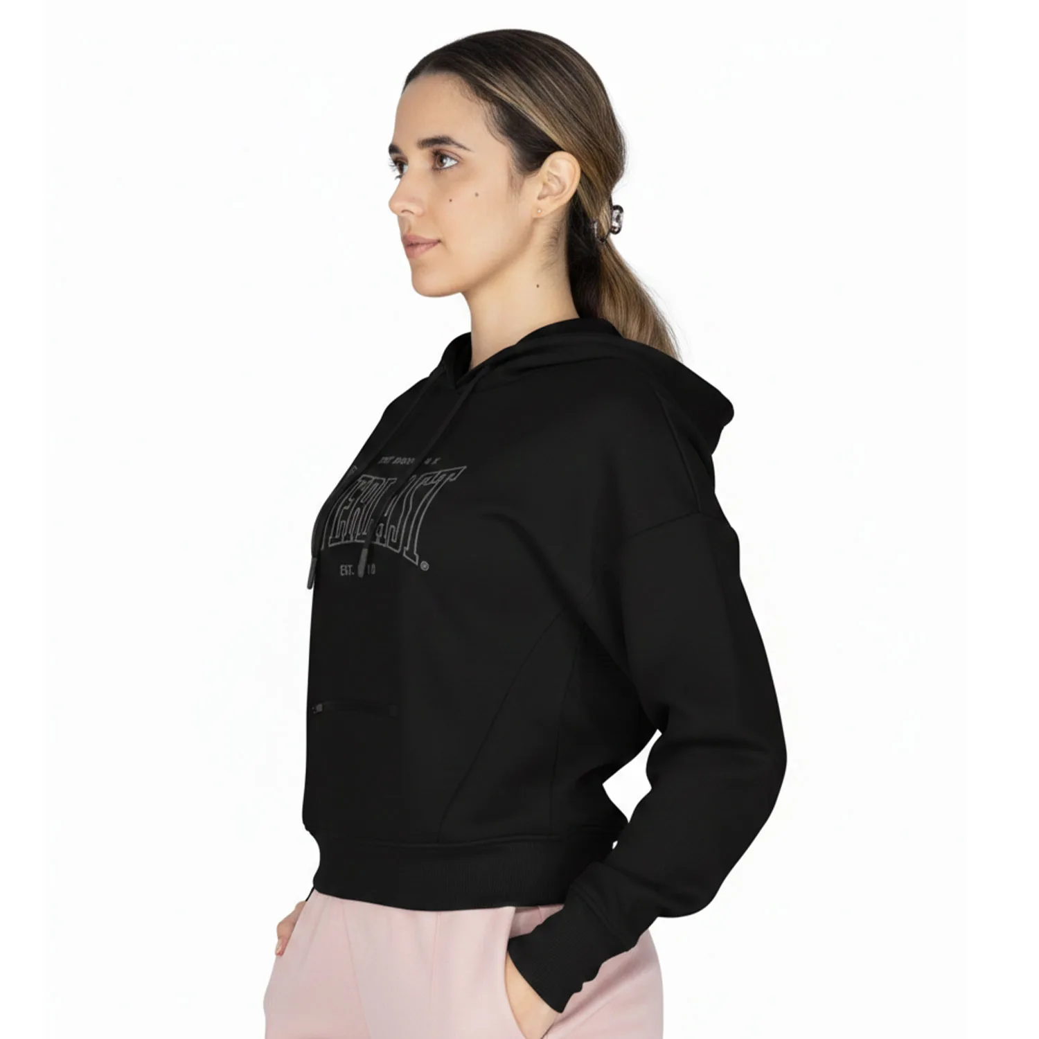 Buzo Capucha Everlast Heritage Negro