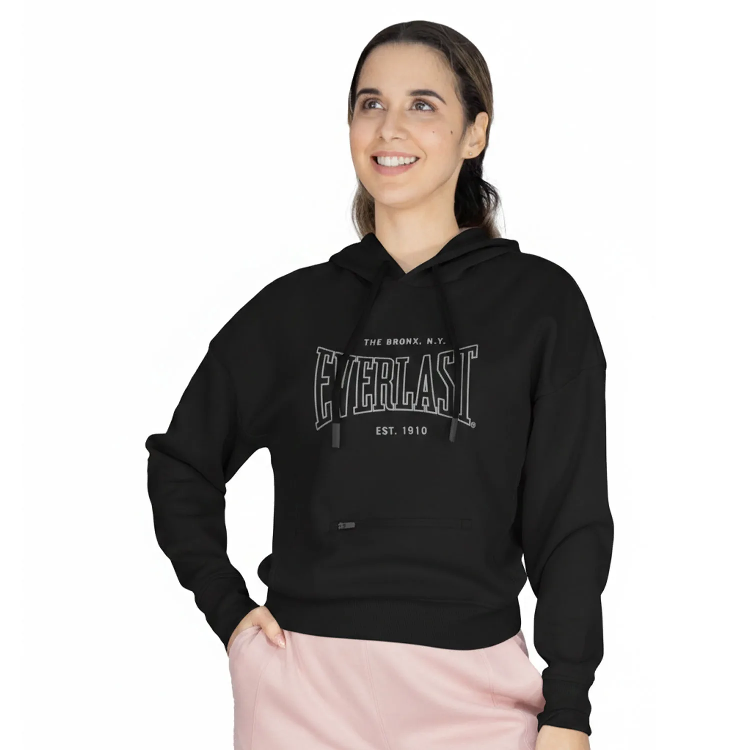Buzo Capucha Everlast Heritage Negro