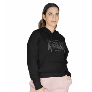 Buzo Capucha Everlast Heritage Negro Mujer