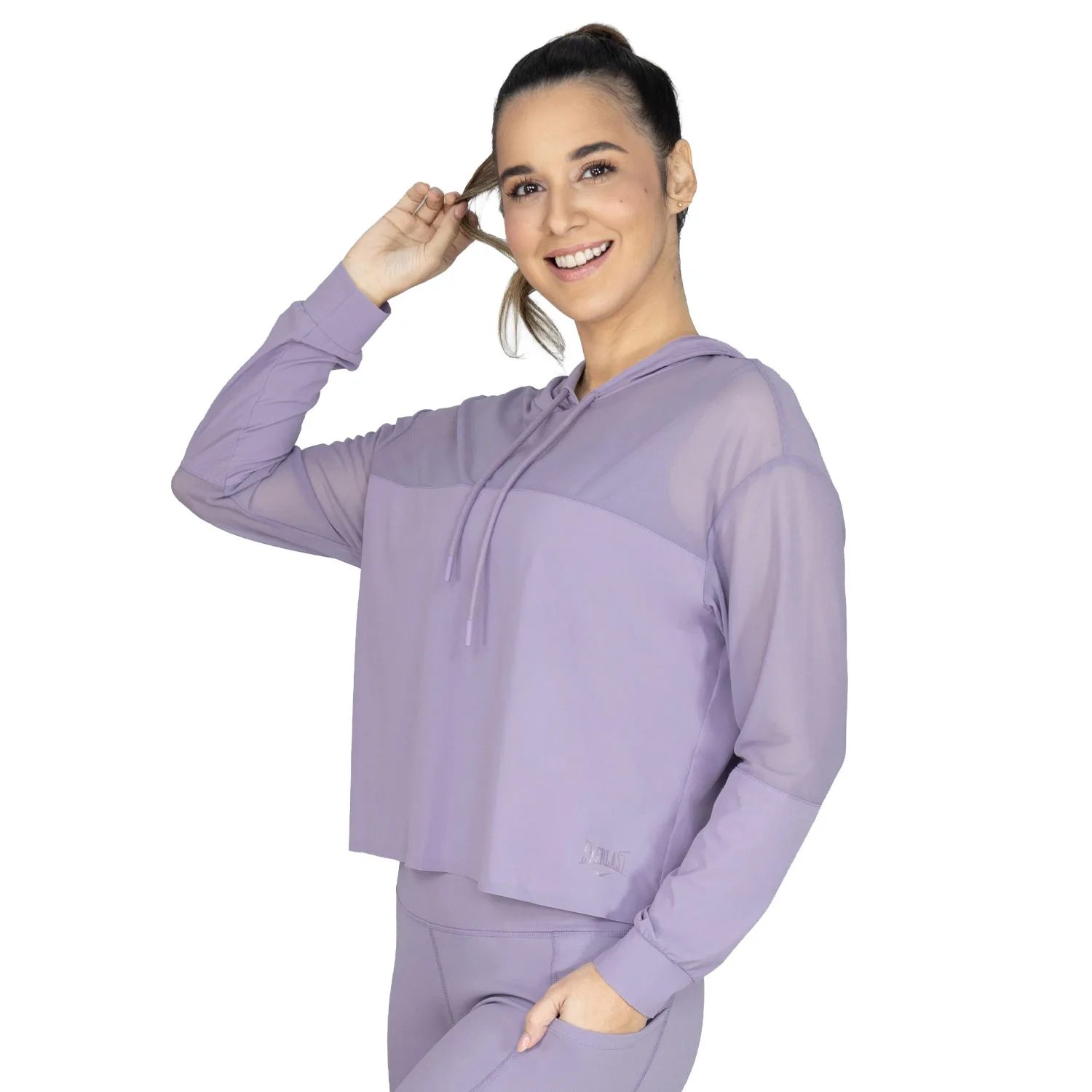 Buzo Capucha Lila Everlast Eos