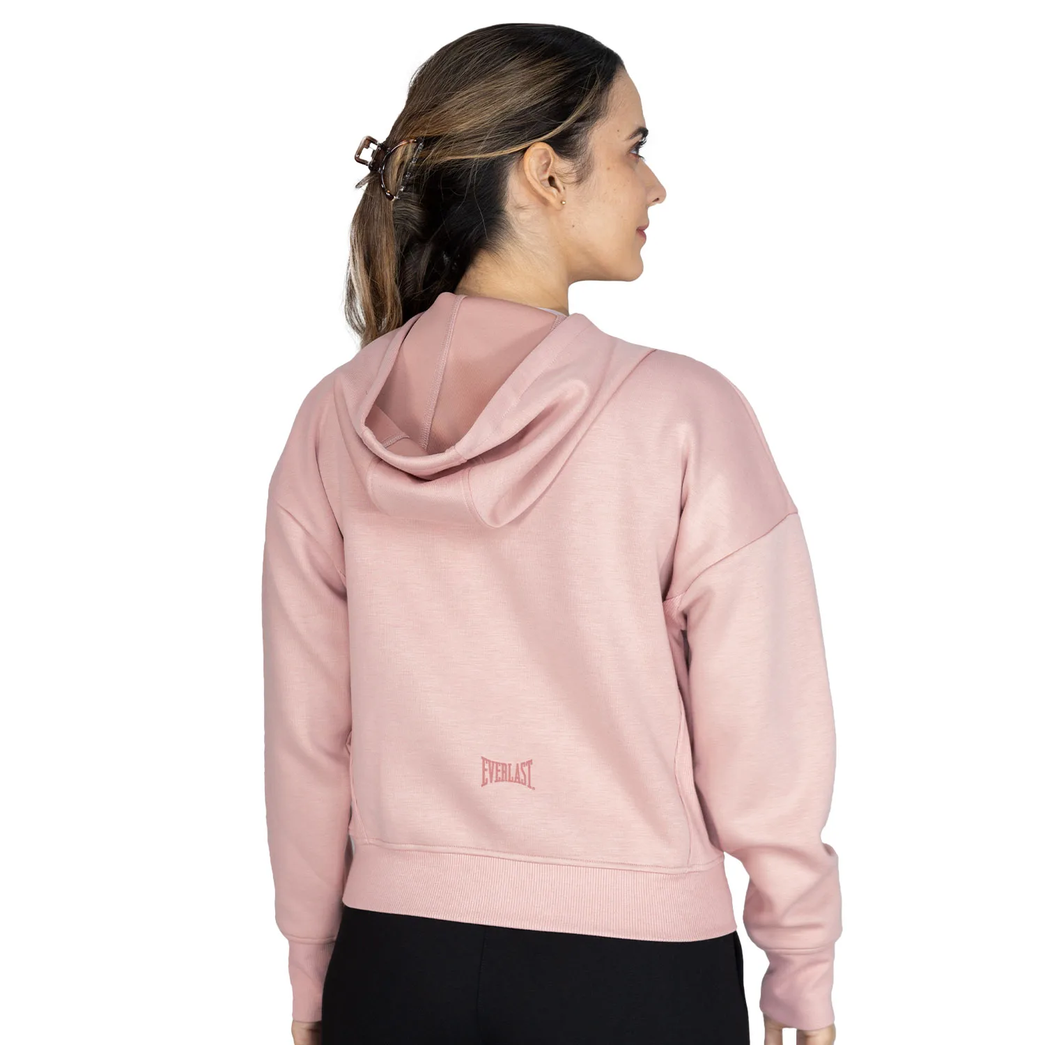 Buzo Capucha Mujer Rosa Everlast Heritage