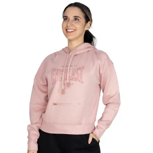 Buzo capucha mujer rosa Everlast Heritage