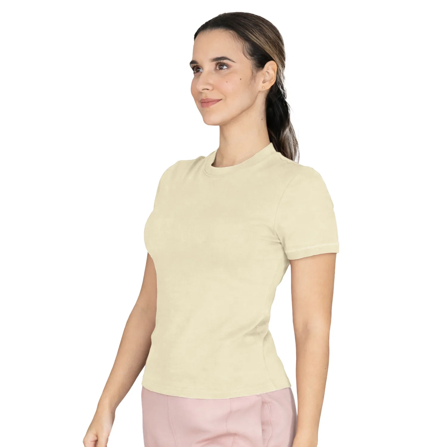 Camiseta Deportiva Beige Everlast Essential
