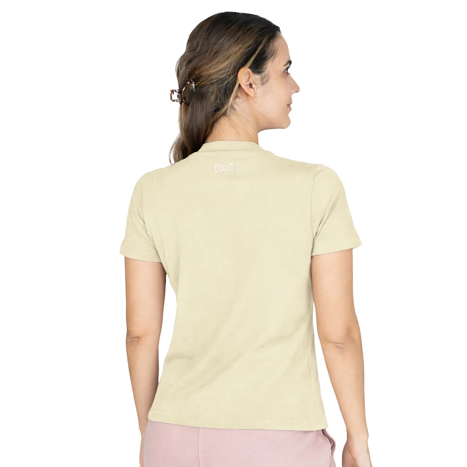 Camiseta Deportiva Beige Everlast Essential