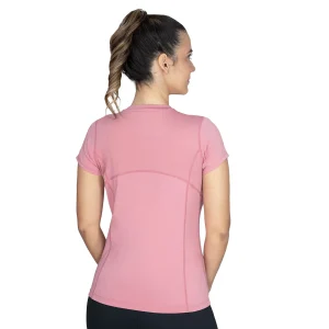 Camiseta deportiva rosa Everlast Impact para mujer