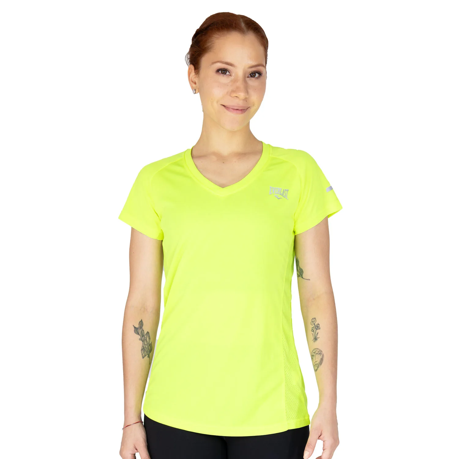 Camiseta Mujer Everlast Amarilla Seasonal