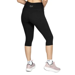 Capri deportivo Everlast Power-Bold color negro para mujer