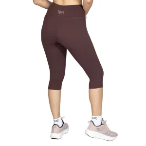 Capri deportivo mujer Everlast Power-Bold en marrón