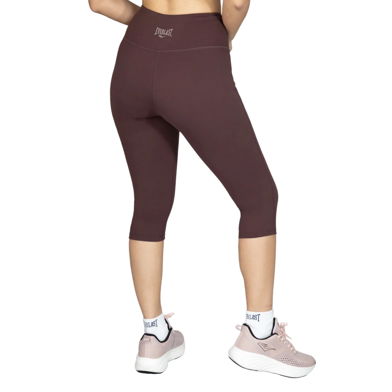 Capri deportivo mujer Everlast Power-Bold en marrón