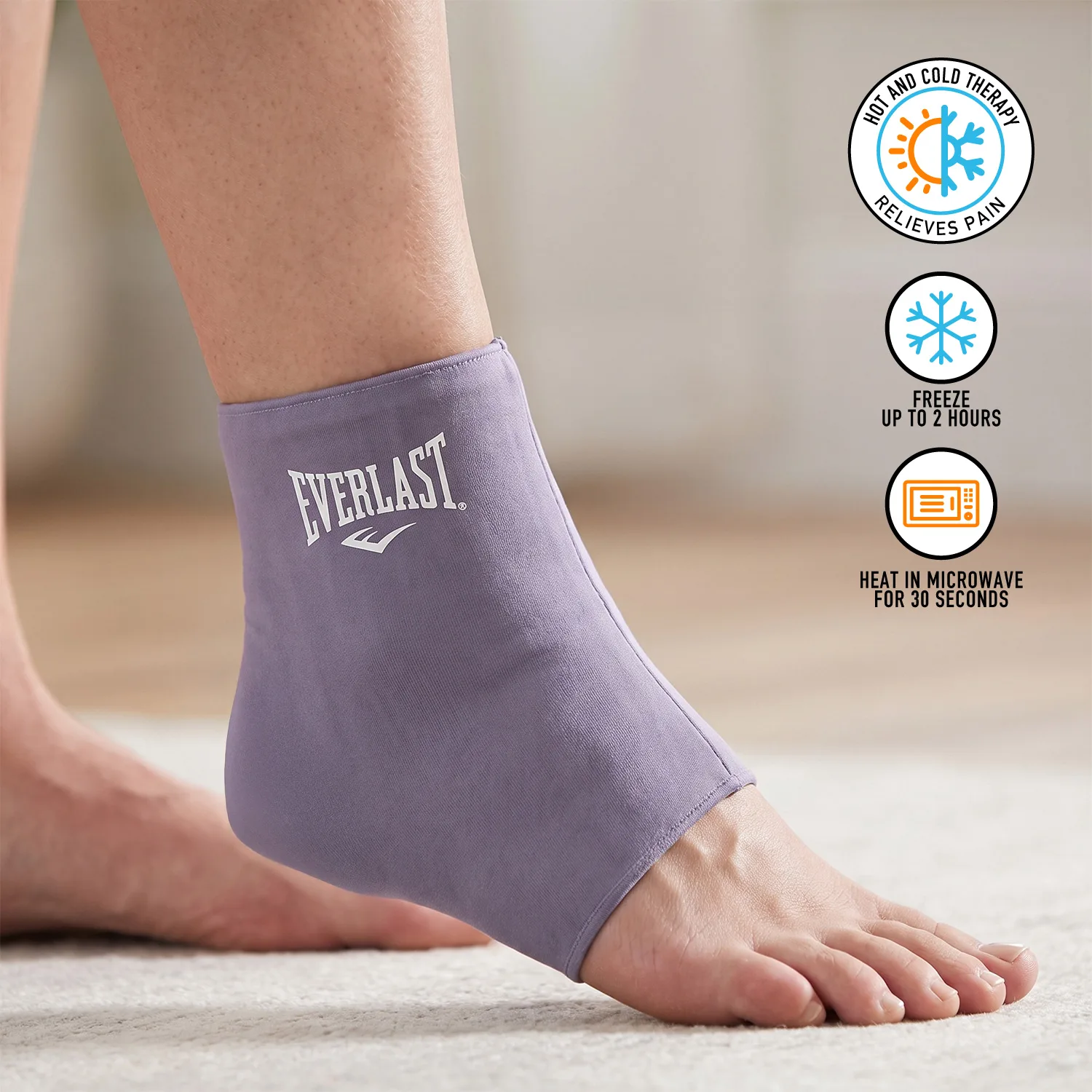 Compresa Gel Tobillo Everlast Frío y Calor