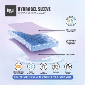 Compresa gel tobillo Everlast para terapia de frío y calor