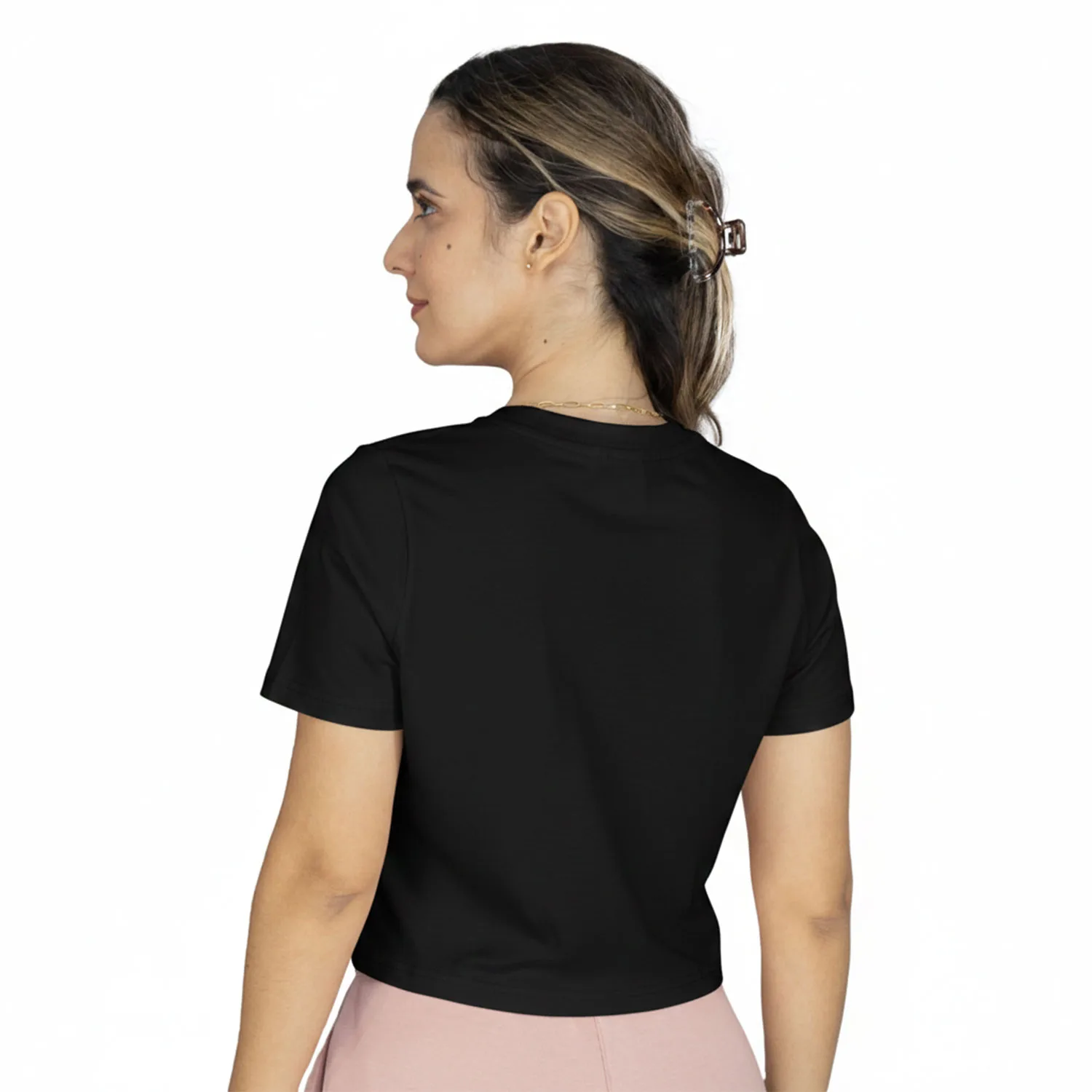 Crop Top Deportivo Negro Everlast Greatness