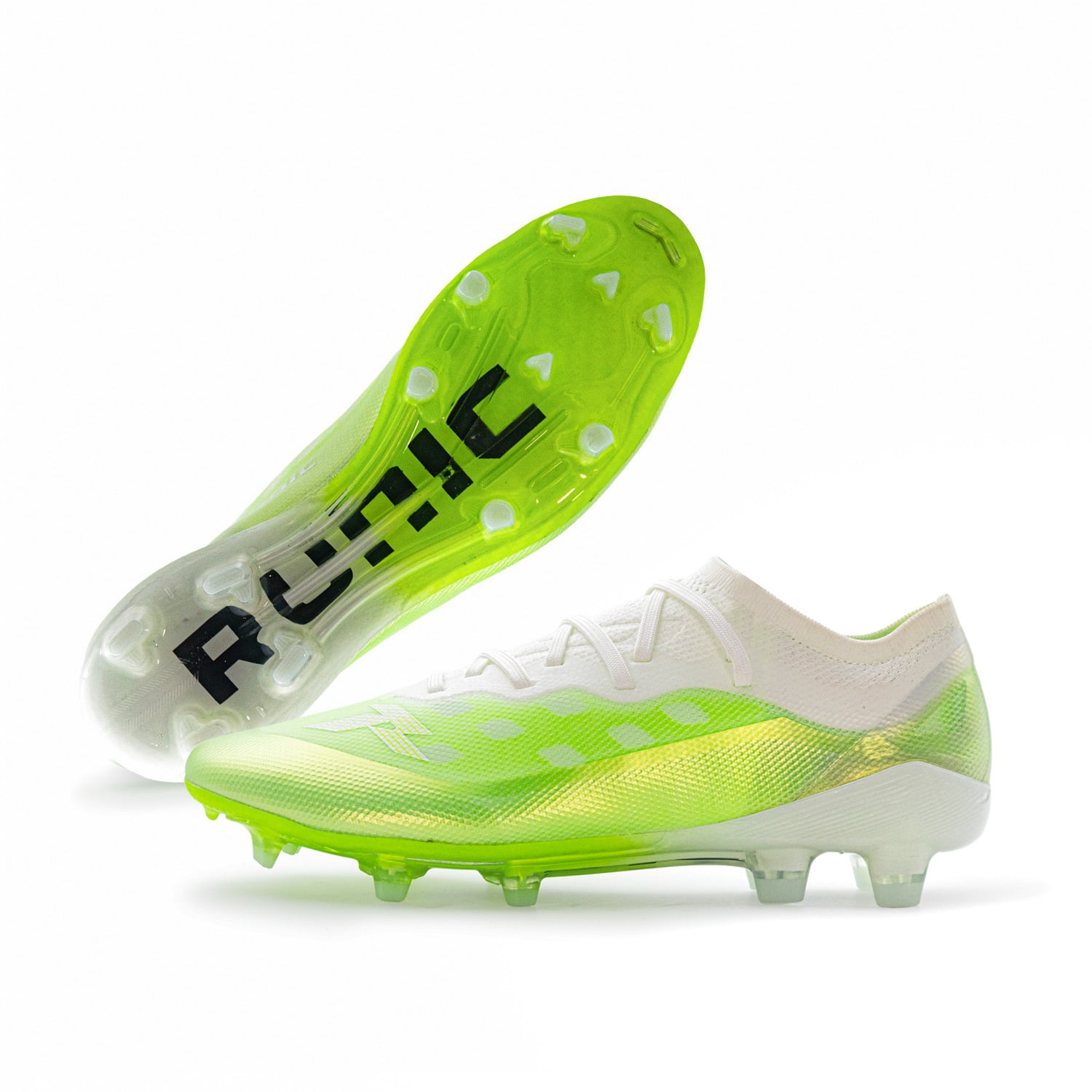 Tacos de Futbol Invictus Verde Runic - Imagen 2