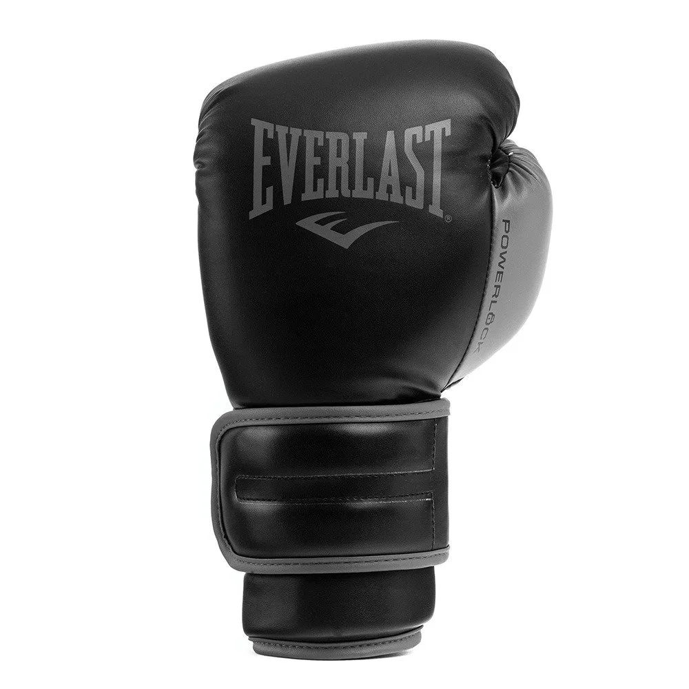 Guantes Boxeo Everlast Powerlock V2 de Cuero Profesional