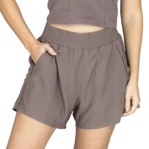 Short Lumen Moka Everlast para mujer, color moka