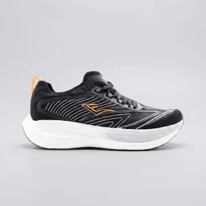Zapatillas Elite Blast-C1 de Everlast para hombre en colorway Negro/Blanco/Naranja, running de velocidad con placa de propulsion.