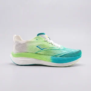 Zapatillas Elite Blast-D3 de Everlast para dama en colorway Blanco/Verde claro/Aqua, running ligero de velocidad.