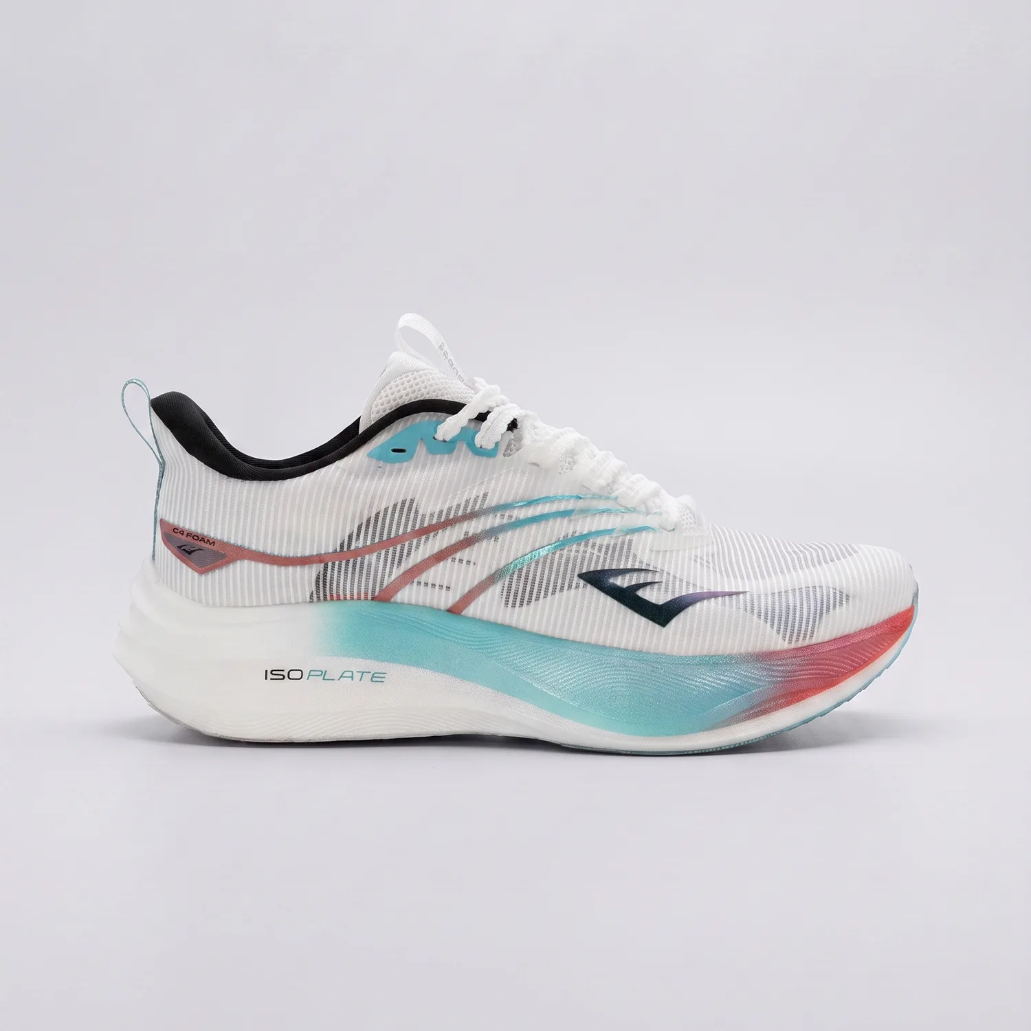 Zapatillas Elite Storm-C3 Everlast Blanco Aqua Claro Rojo para hombre, running