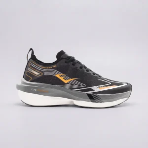 Zapatillas Elite Venom-D1 Everlast para dama en color Negro/Naranja/Blanco, vista lateral