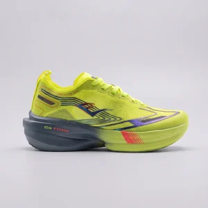 Zapatillas Elite Venom-D2 Everlast para dama en color Verde neon/Gris, vista lateral